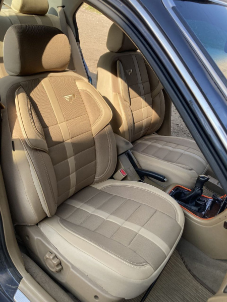 Универсальные чехлы ULUDAGI для автомобильных сидений / Авточехлы - комплект на весь салон автомобиля